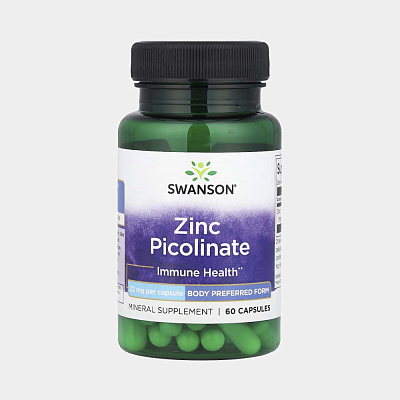 Zinc Picolinate 22 mg 60 cap