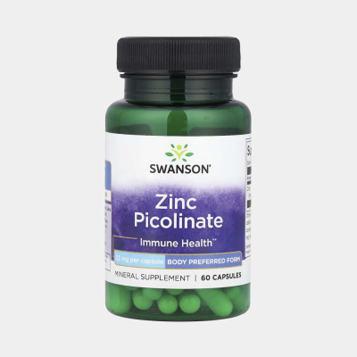 Zinc Picolinate 22 mg 60 cap