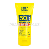 LIBREDERM BRONZEADA SPORT cолнцезащитный гель для лица и тела SPF 50  50 мл