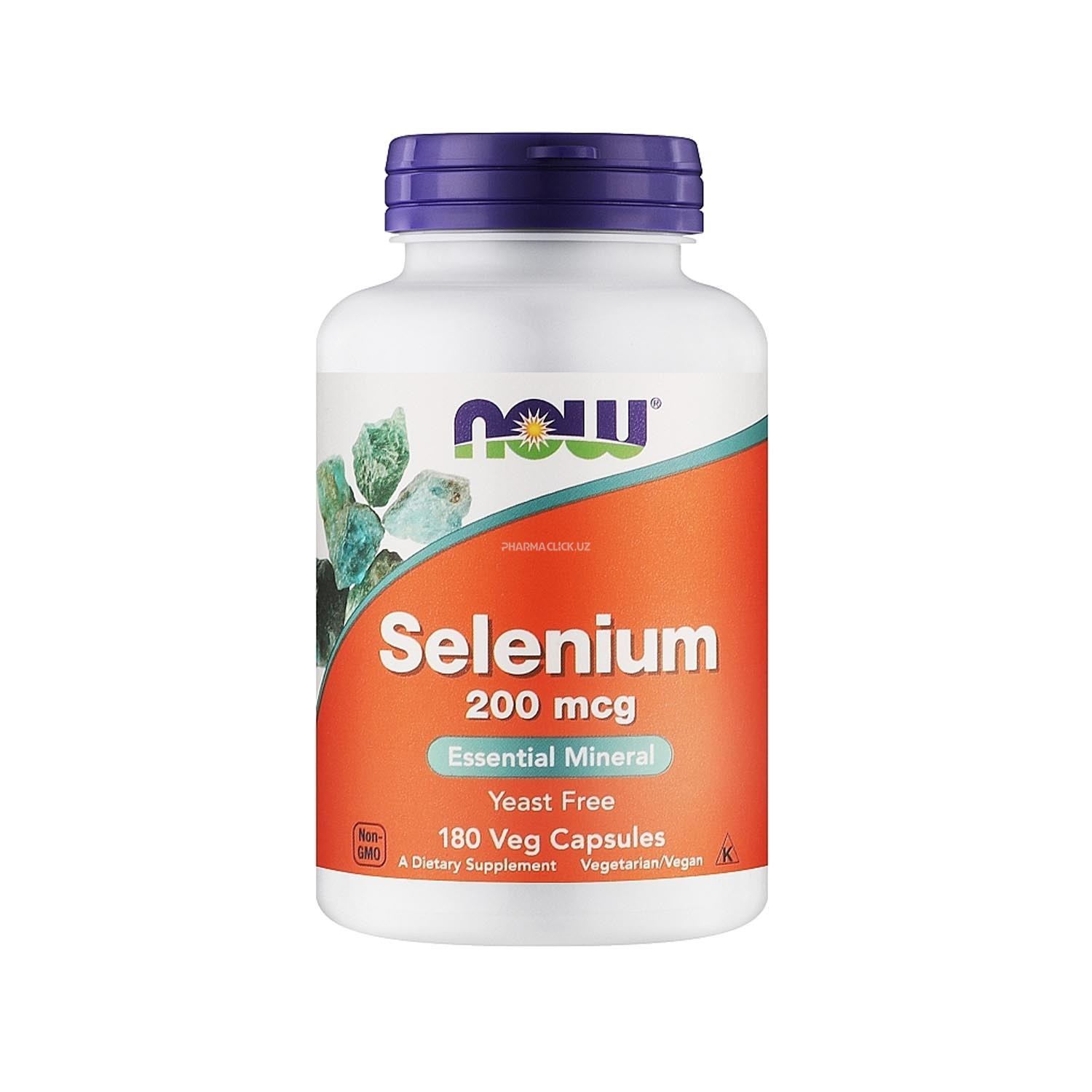 Селен NOW Foods Selenium 200 мг 180 капс.