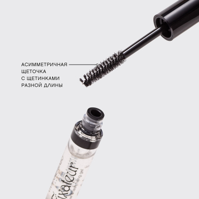 Гель для бровей и ресниц Vivienne Sabo Fixateur, фиксирующий, тон 02, прозрачный