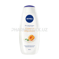 Nivea Гель-уход для душа  Крем и Абрикос 500 ml