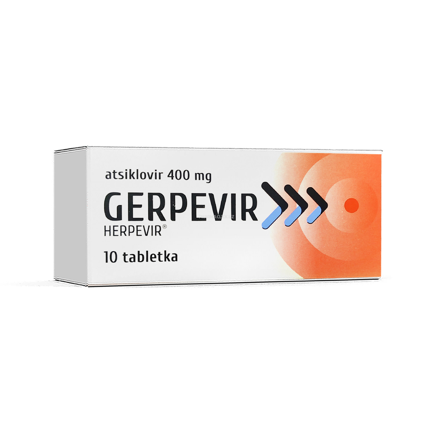 Gerpevir 400 mg tab №10