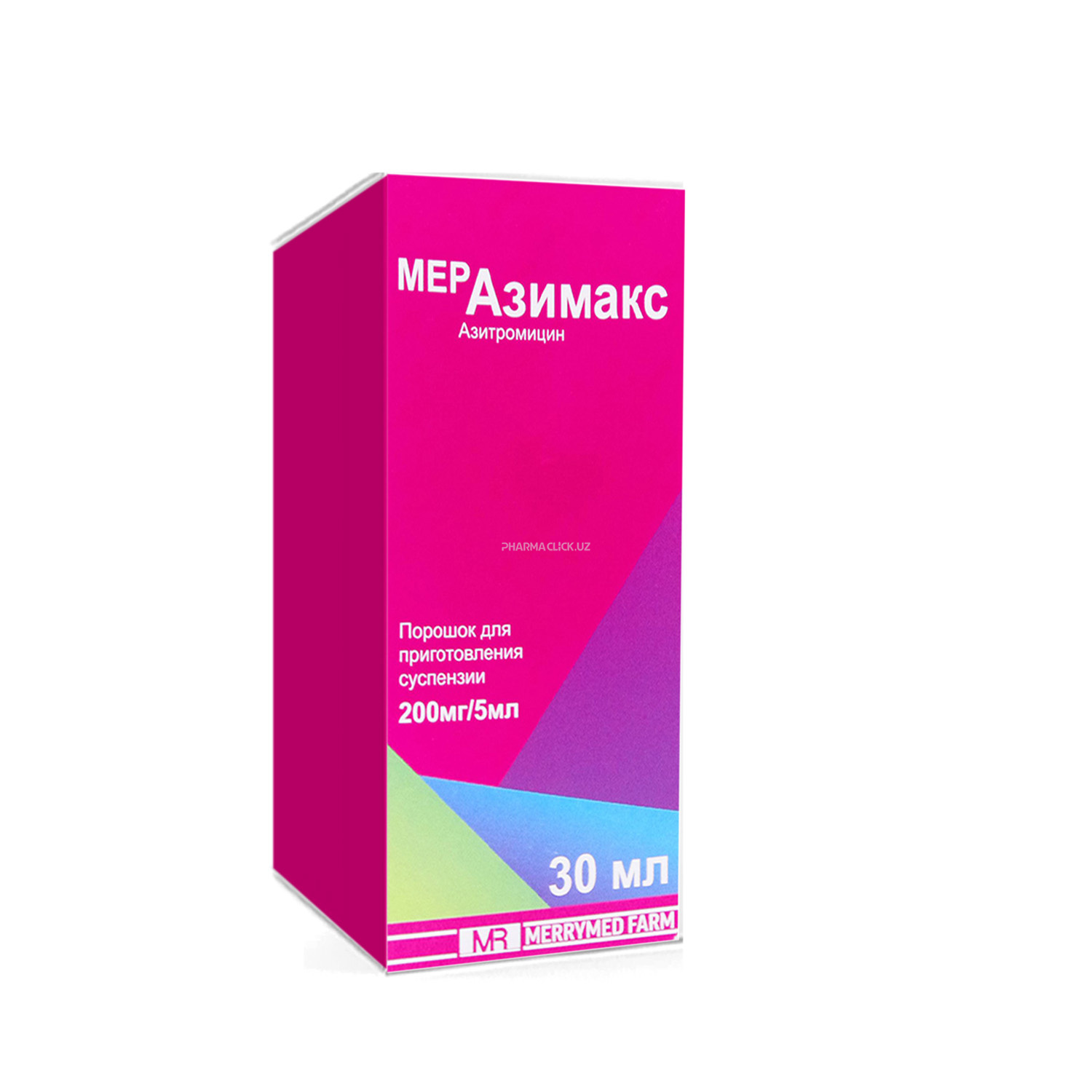 Азимакс  MER 200 мг/5мл  30 мл сусп