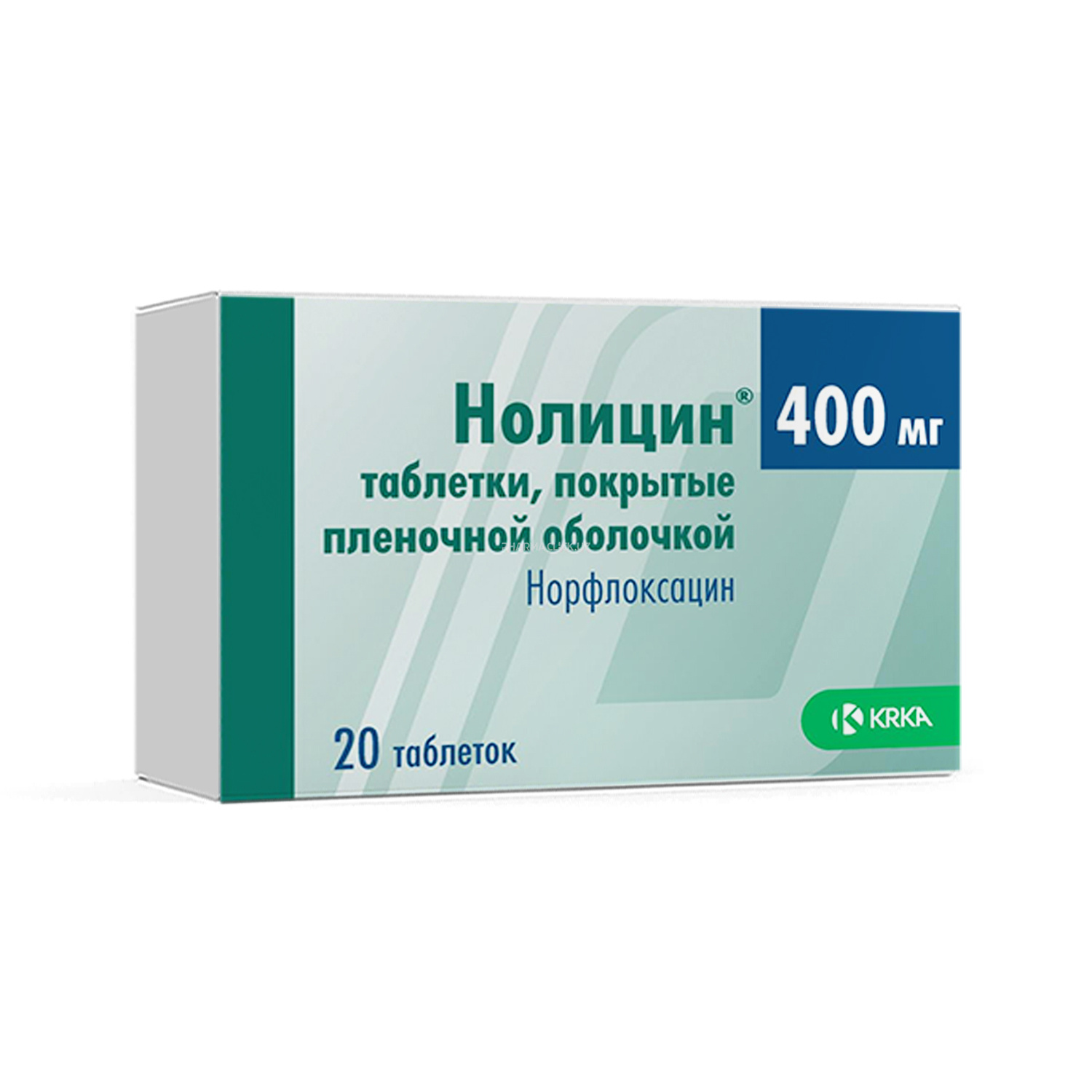 Нолицин таб. 400 мг № 20