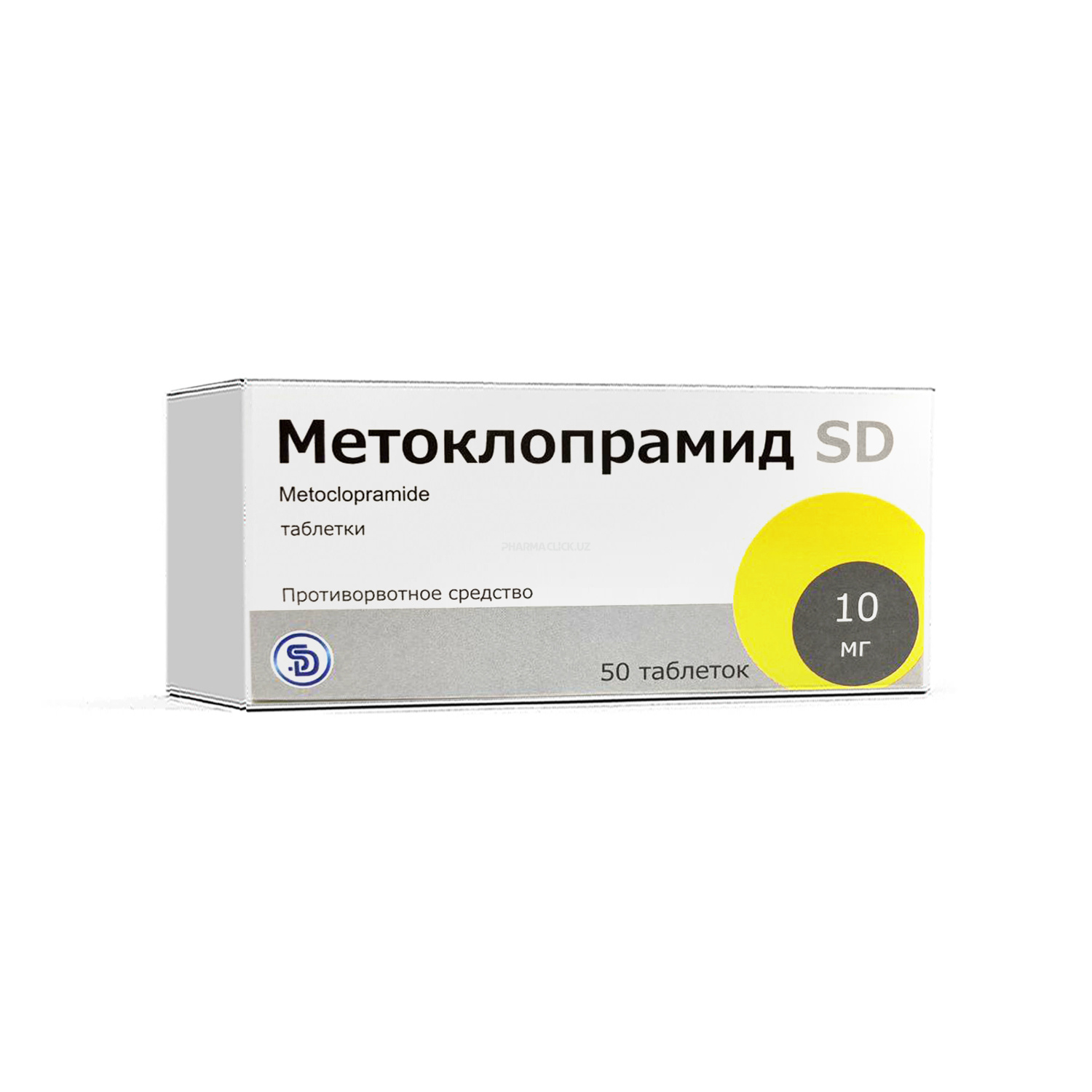 Метоклопрамид SD 10 мг таб №50 (Sharq Darmon)
