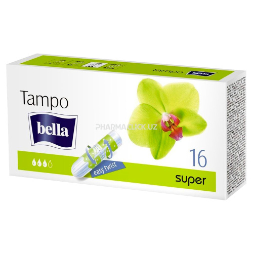 Тампоны Bella Tampo Super premium comfort без аппликатора Pharmaclick