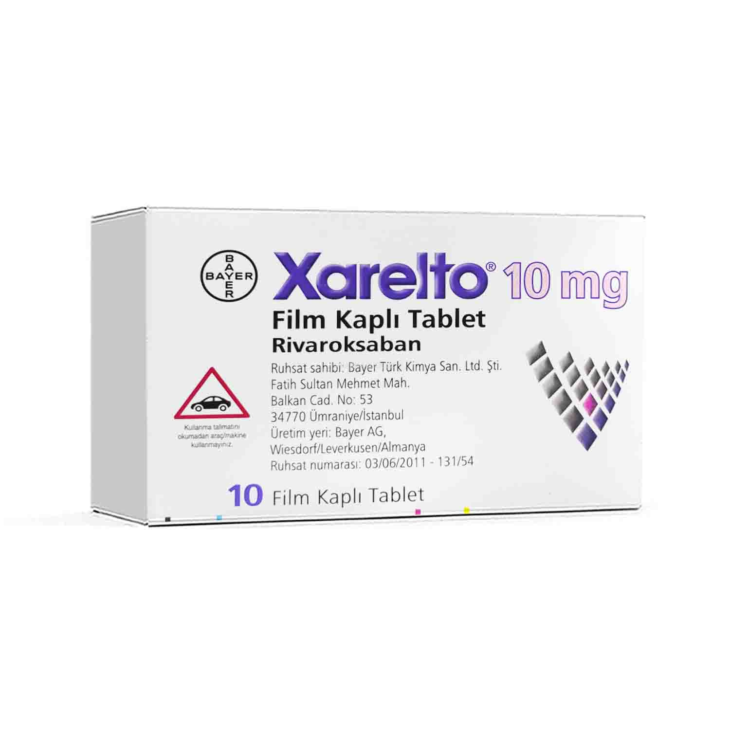 Ksarelto 10 mg № 10