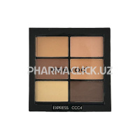 Палетка для коррекции лица Provoc Contour Correct Conceal Palette, оттенок CCC4 Medium Light