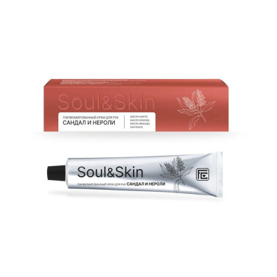 Soul & Skin parfyum qo'l kremi Sandal daraxti va Neroli 65 ml