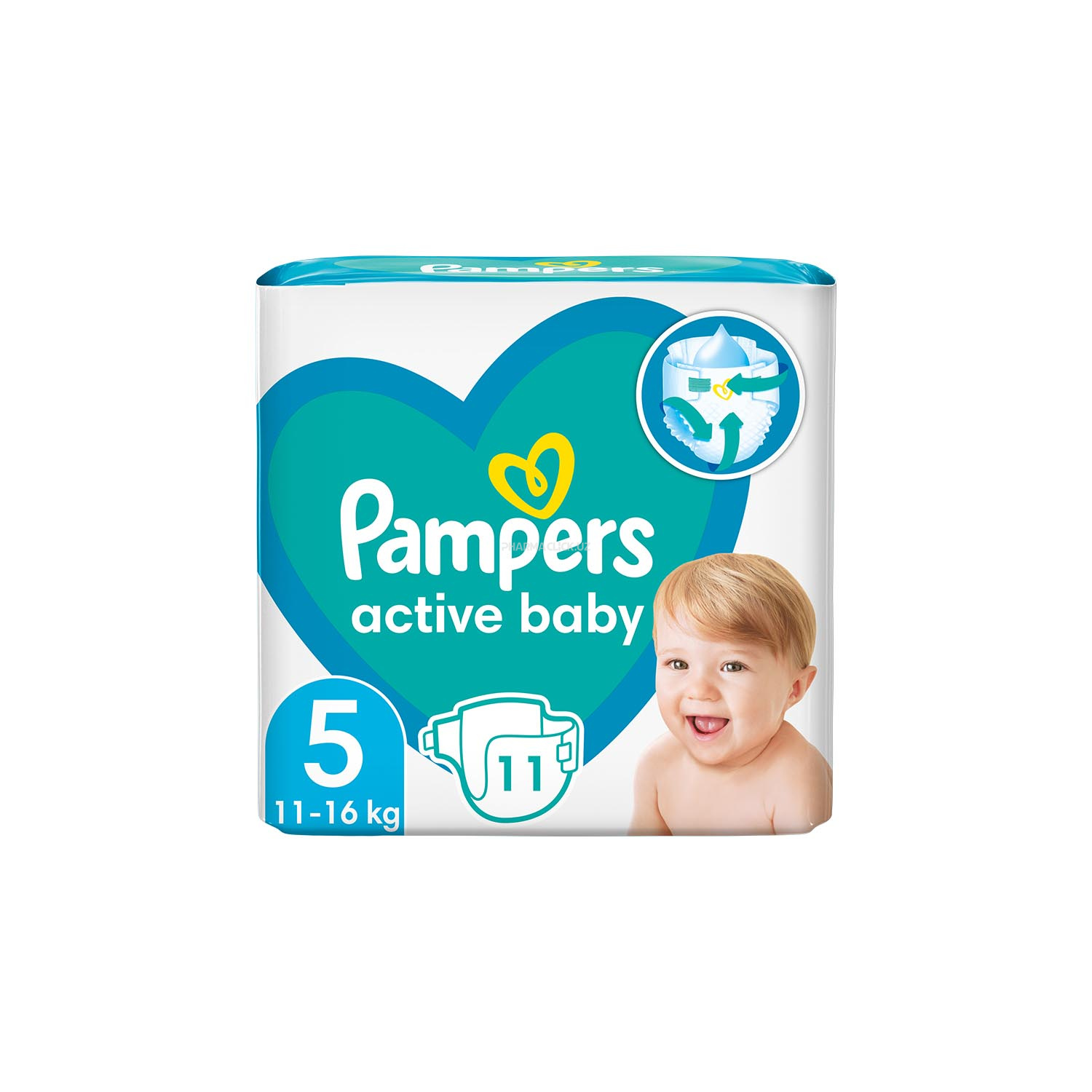 Подгузники Pampers Active Baby 5-11 шт