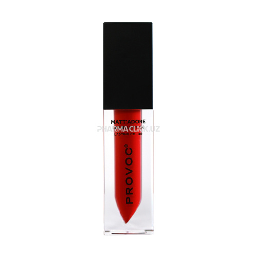 Жидкая матовая помада Provoc Mattadore Liquid Lipstick, оттенок 21 Sensa
