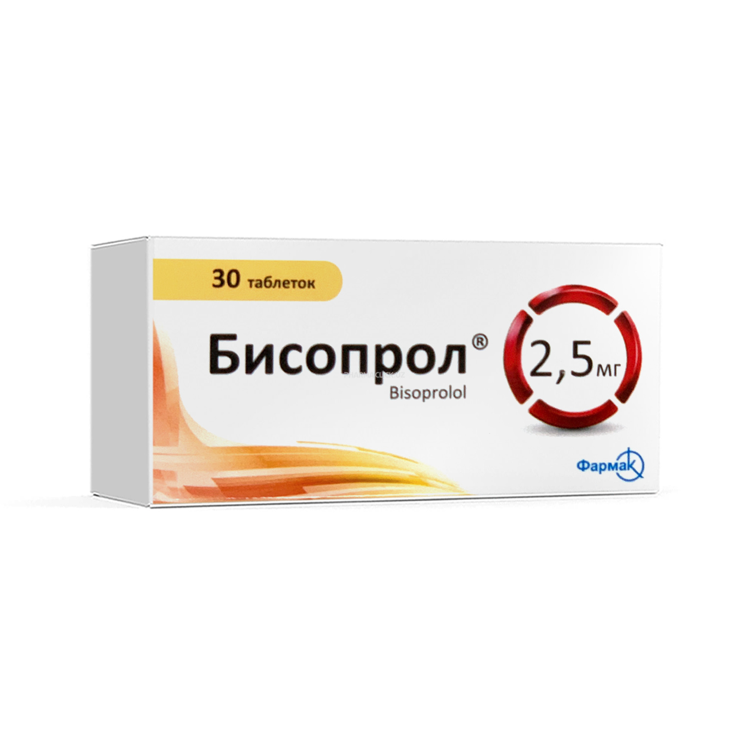 Bisoprol tab.2,5 mg №30