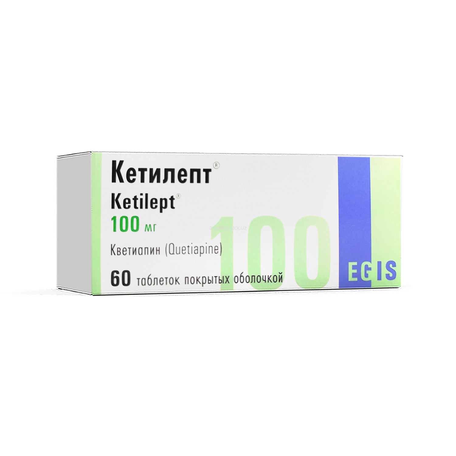 Ketilept tab 100 mg №60