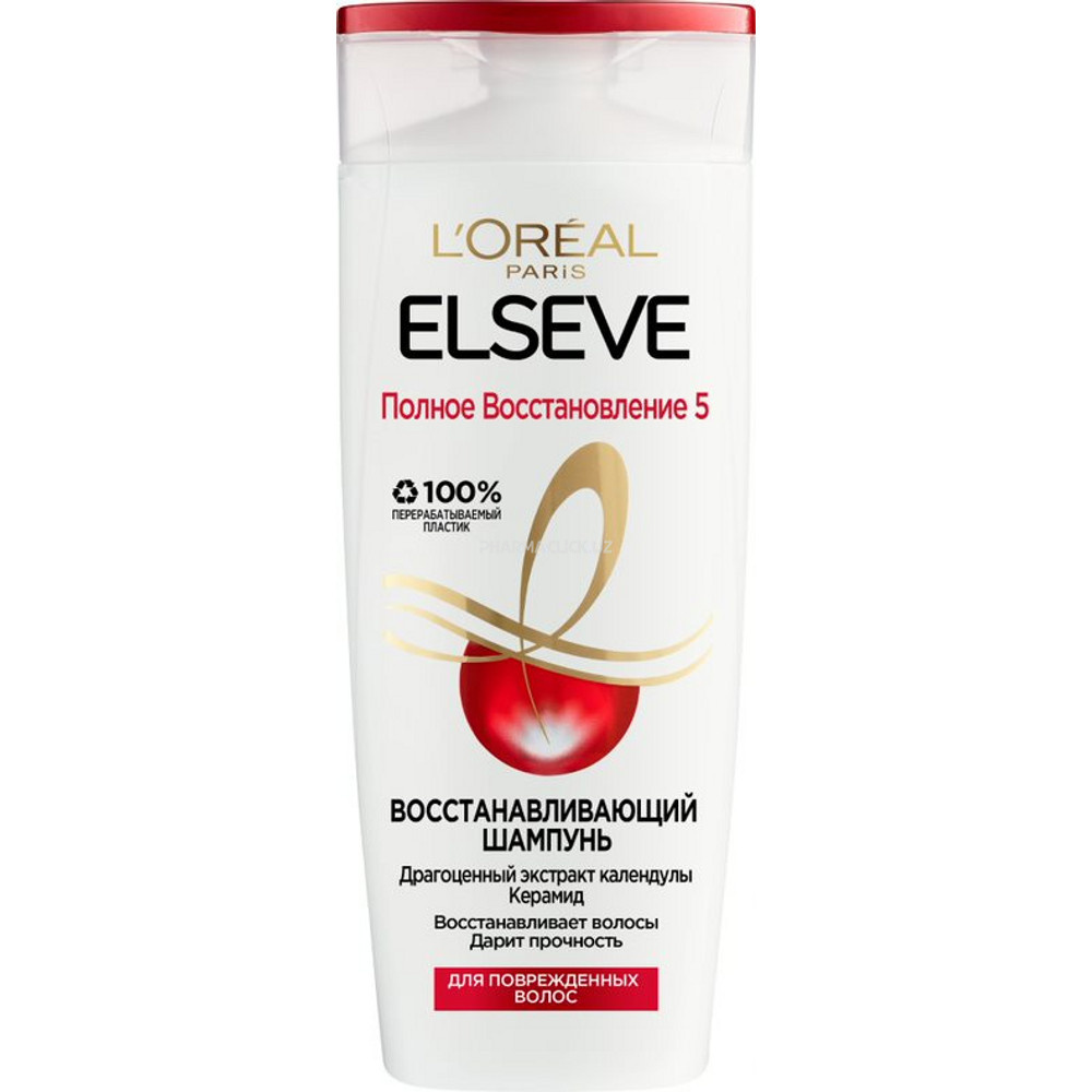 Шампунь для поврежденных волос L’Oréal Elseve, Полное Восстановление 5 250мл