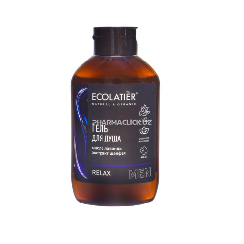 Мужской гель для душа Ecolatier Relax 400мл