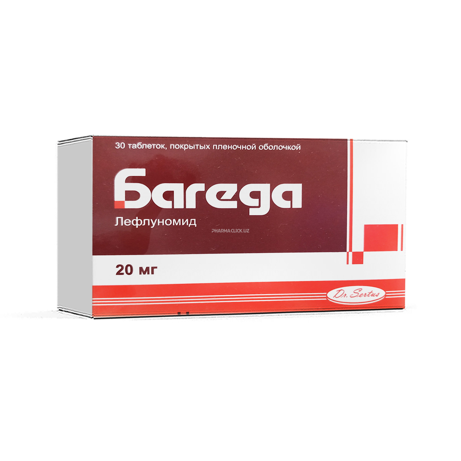 Bageda tab 20 mg № 30