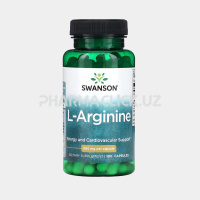 L-Arginine, 500 mg, 100 Cap