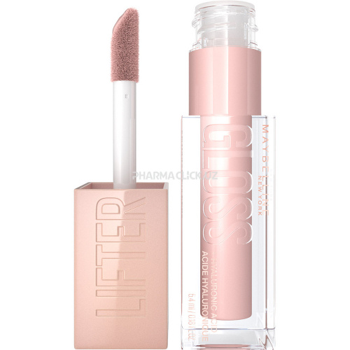 Maybelline New York Блеск для губ  Lifter Gloss , оттенок 002, Ice, 5.4 мл