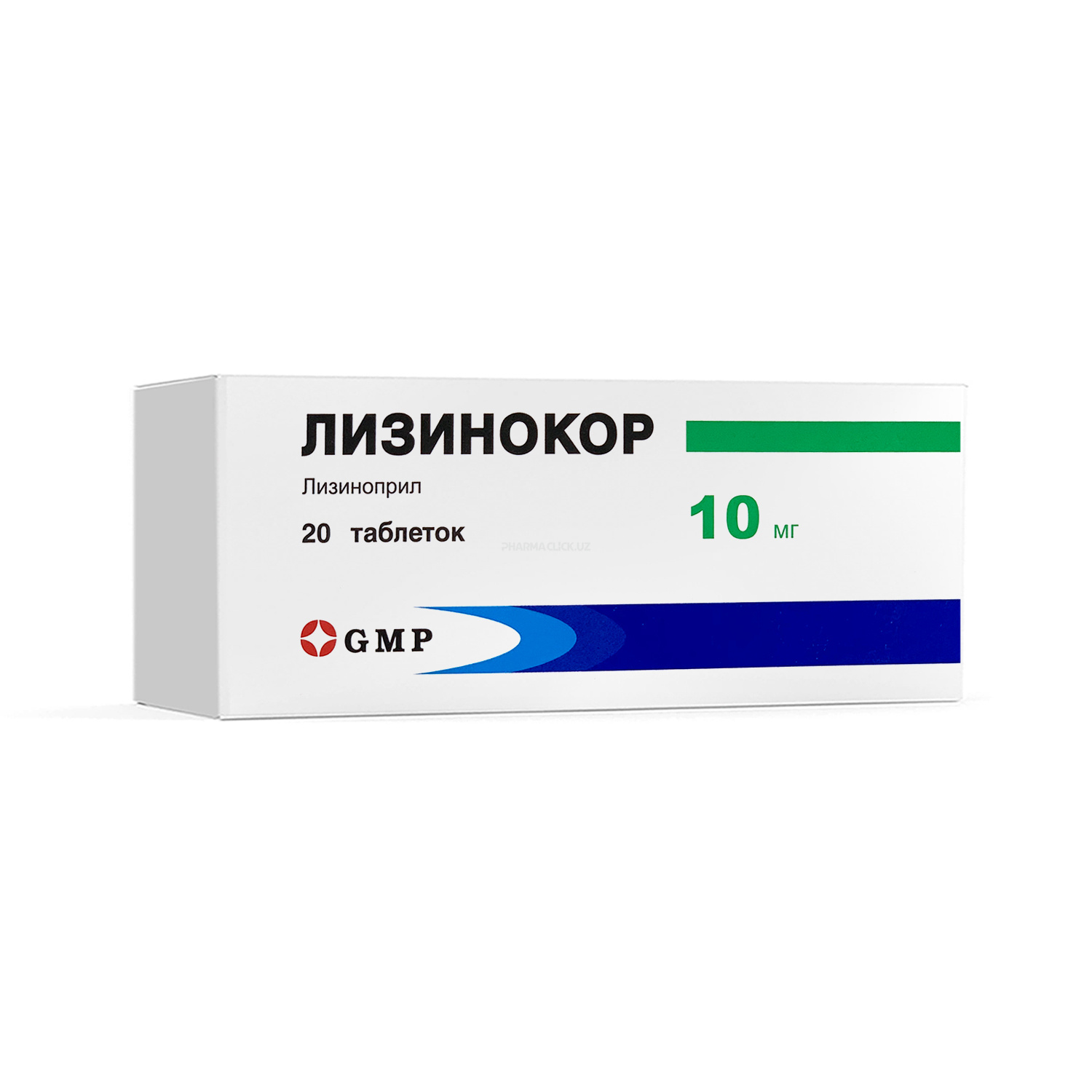 Lizinokor tab. 10 mg №20