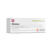 Diokor tab. 80mg/12,5mg №30