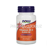 VIT D-3 5000IU 120 SGELS