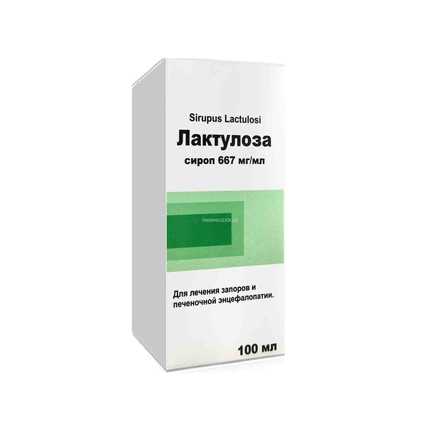 Laktuloza sirop 667 mg / ml 100 ml