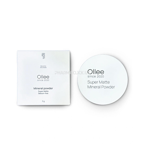 Матирующая рассыпчатая минеральная пудра Ollee, 5 гр