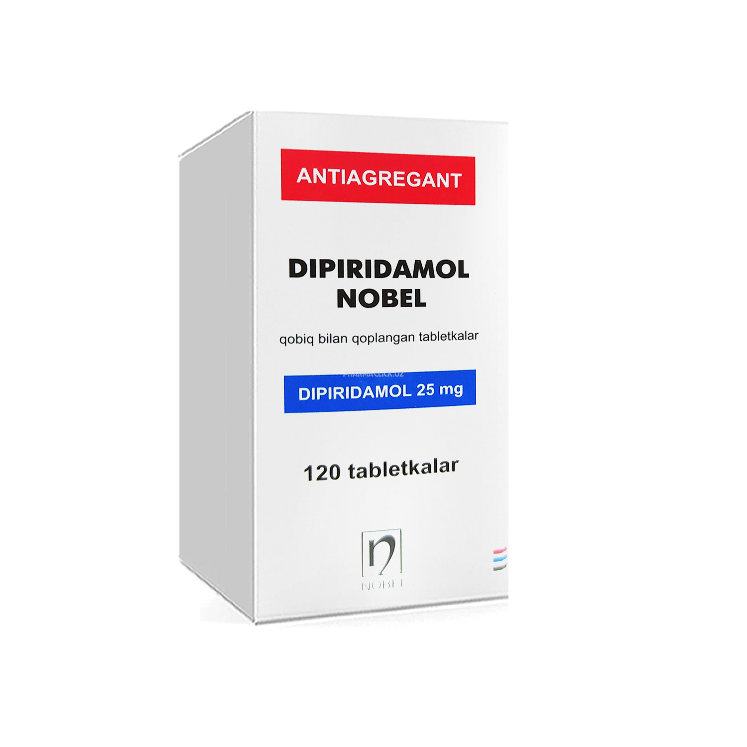 Дипиридамол NOBEL 25мг таблетки №120