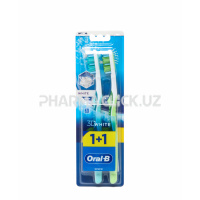 Зуб. Щетка Oral-B 3D White Luxe M 2шт - 1