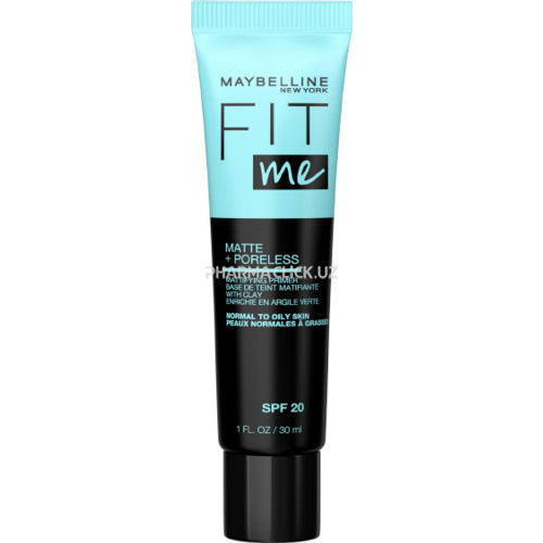 Основа под макияж Праймер для лица матирующий FIT ME SPF 20, 30 мл