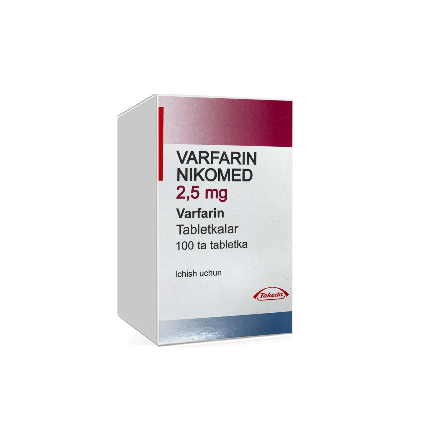 Varfarin tab. 2,5mg №100