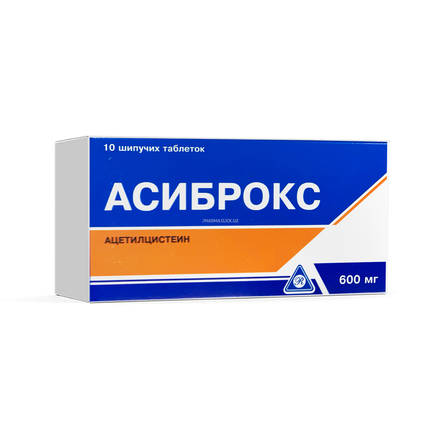 Asibroks vishillovchi tabletkalar 600mg №10