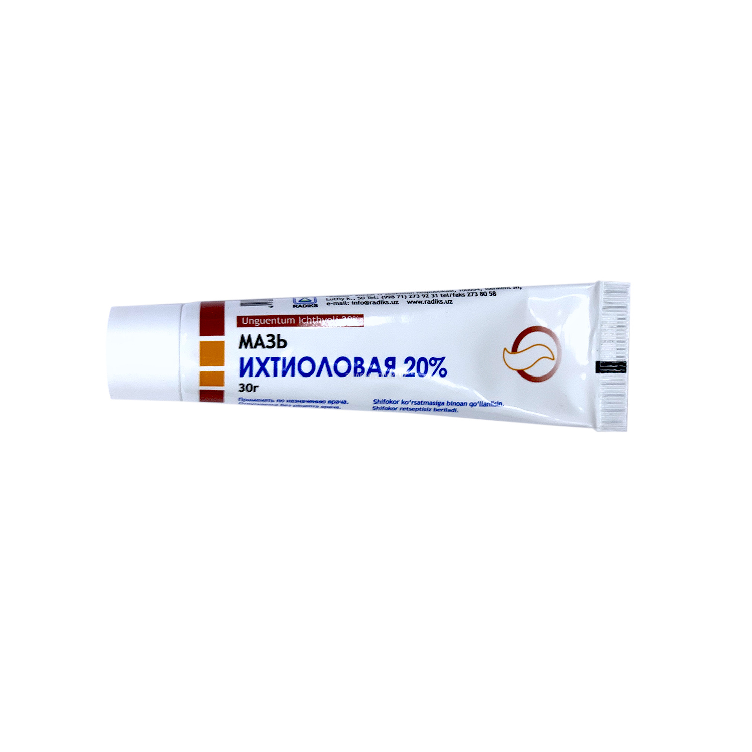 Ixtiol surtmasi  20% 30gr Radiks