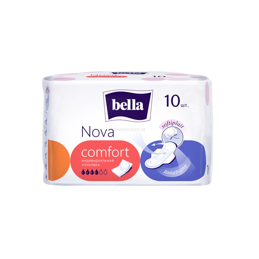 "Bella CLASSIC Nova Comfort" changni yutish prokladkalari 10 dona