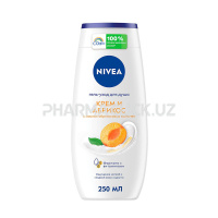 Nivea Гель-уход для душа  Крем и Абрикос 250 ml