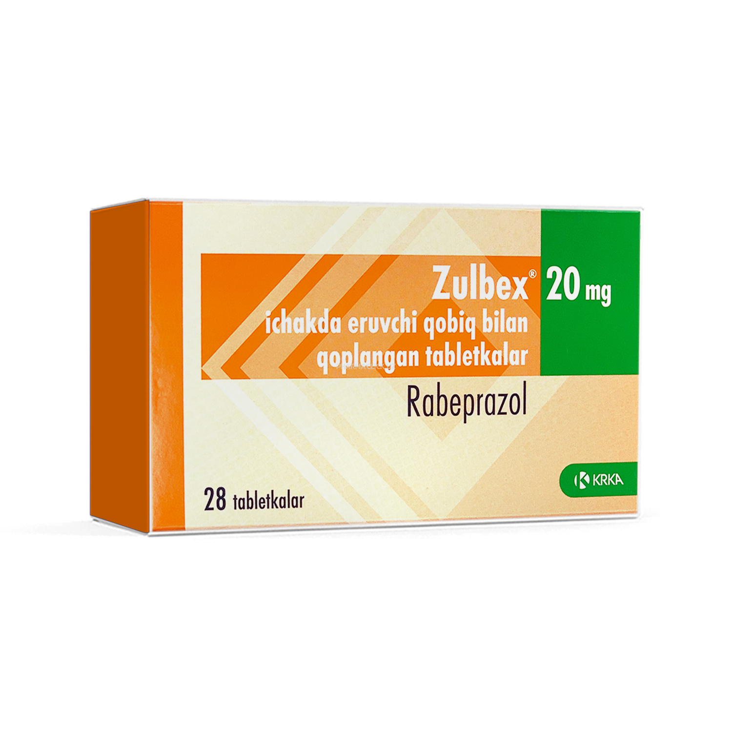 Zulbeks tab. 20 mg №28