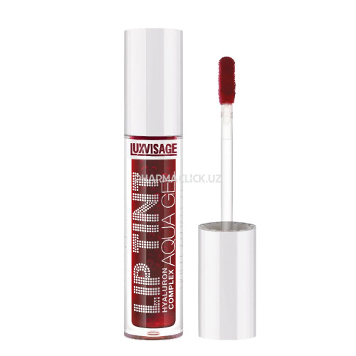 Тинт для губ LUXVISAGE Lip Tint Aqua Gel Hyaluron Complex, с гиалуроновым комплексом, тон 05