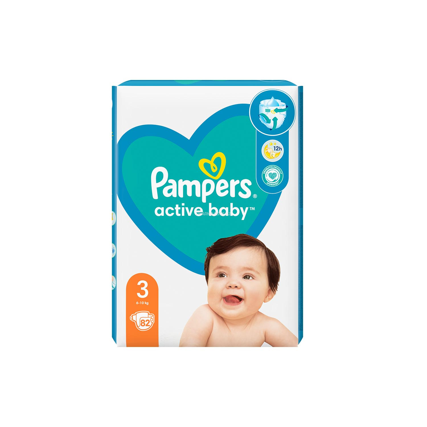 Подгузники Pampers Active Baby 3-82 шт