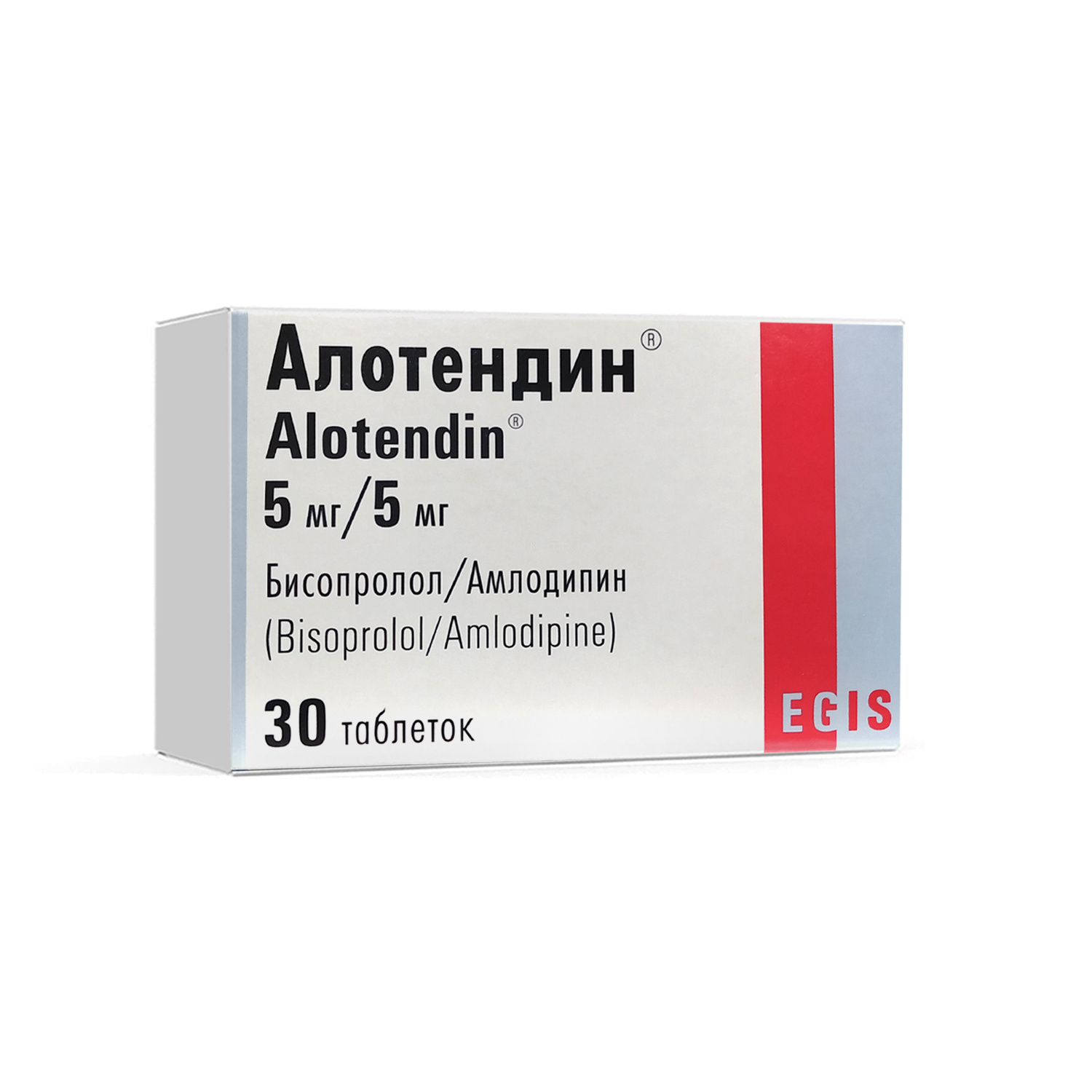 АLOTENDIN tab 5mg/5mg №30