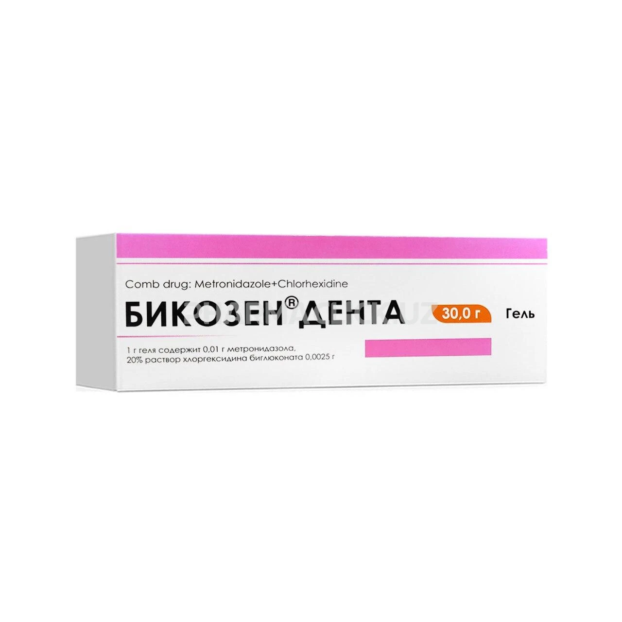 Бикозен Дента гель 1% 30 г.  Бикозен Дента гель 1% 30 г.