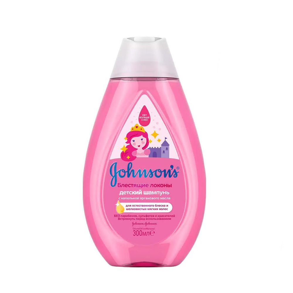 Johnson's® Baby Шампунь для волос «Блестящие локоны» 300 ml - 1