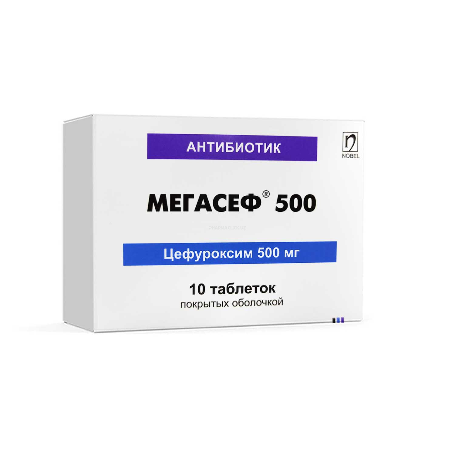 Megasef 500 tab. №10