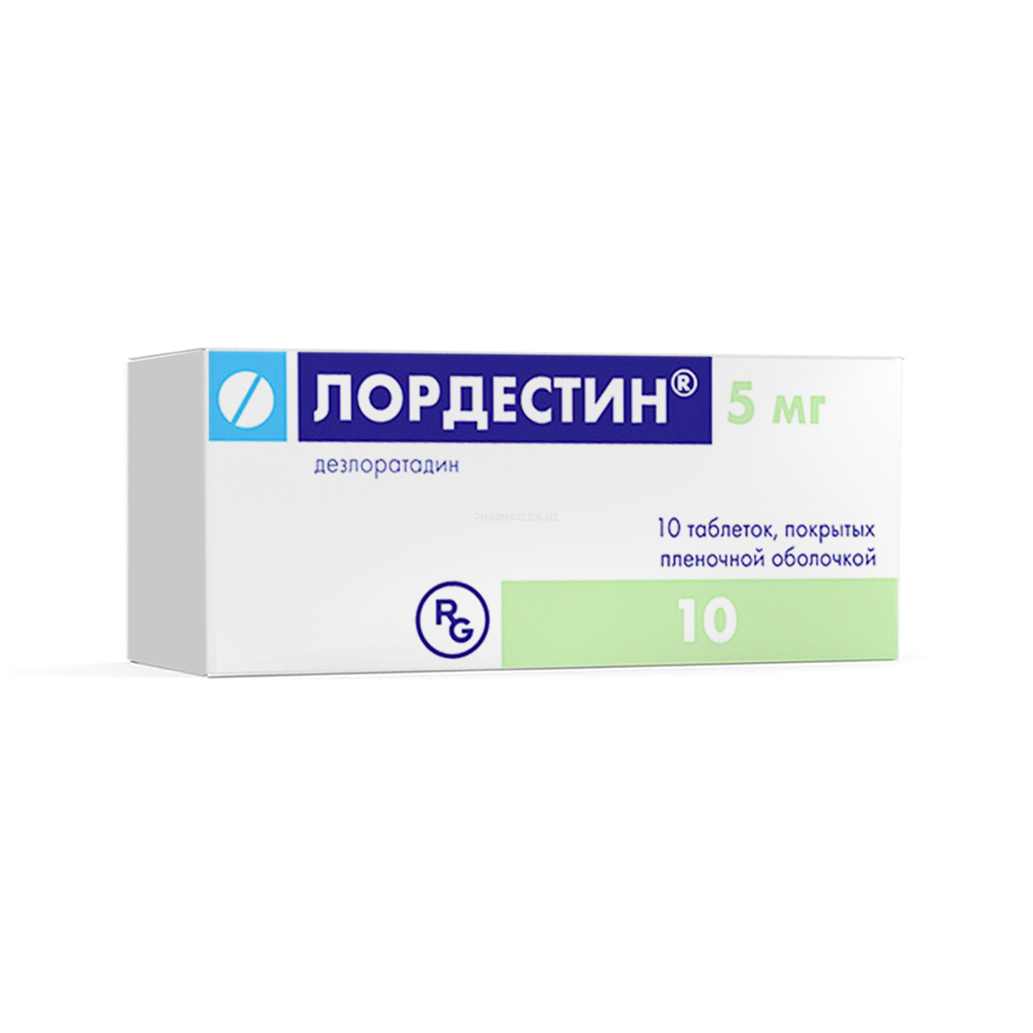 Lordestin 5 mg tab. №10