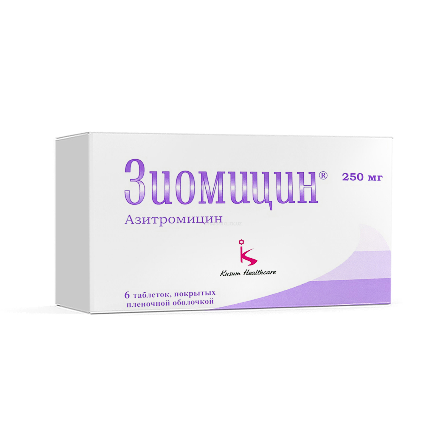 Зиомицин-250 таб. №6