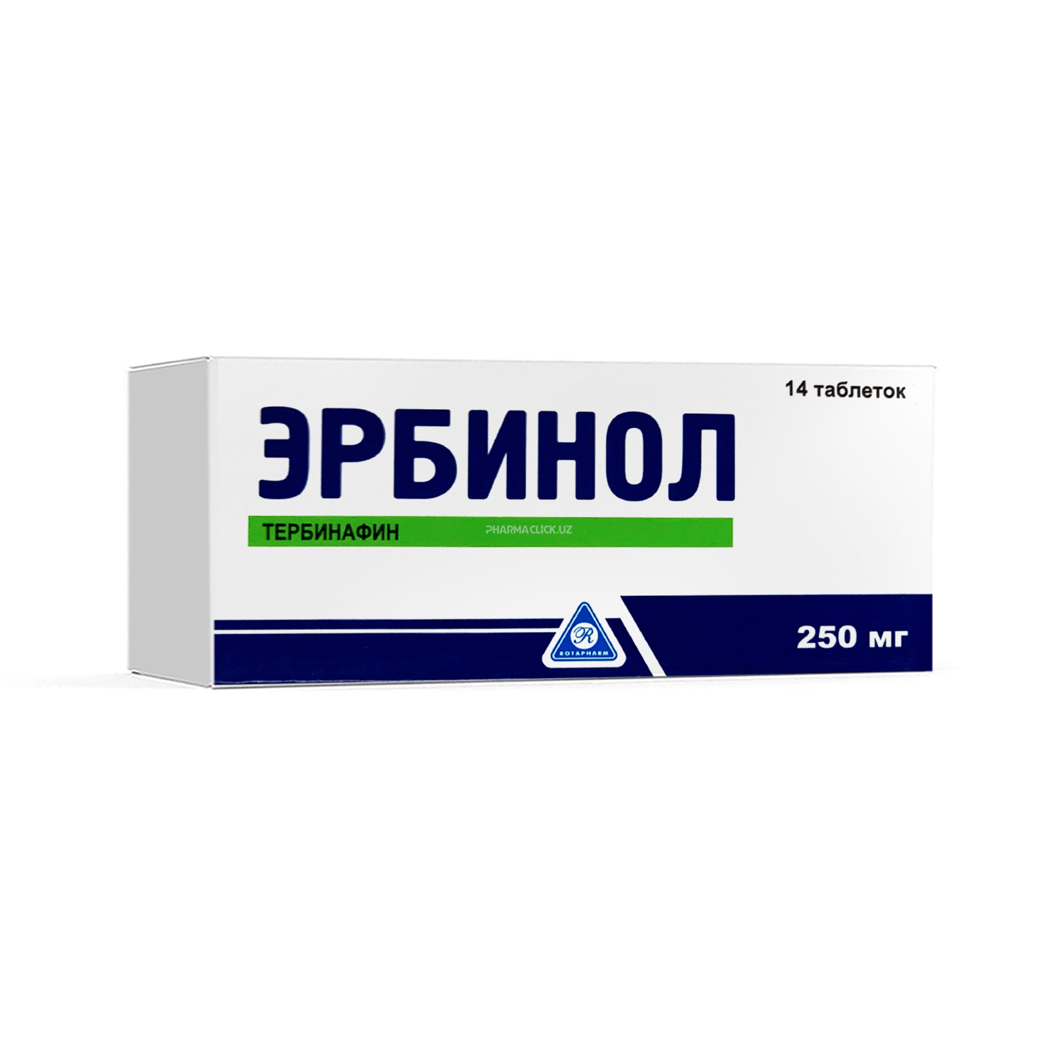 Erbinol tabletkalar 250mg. №14